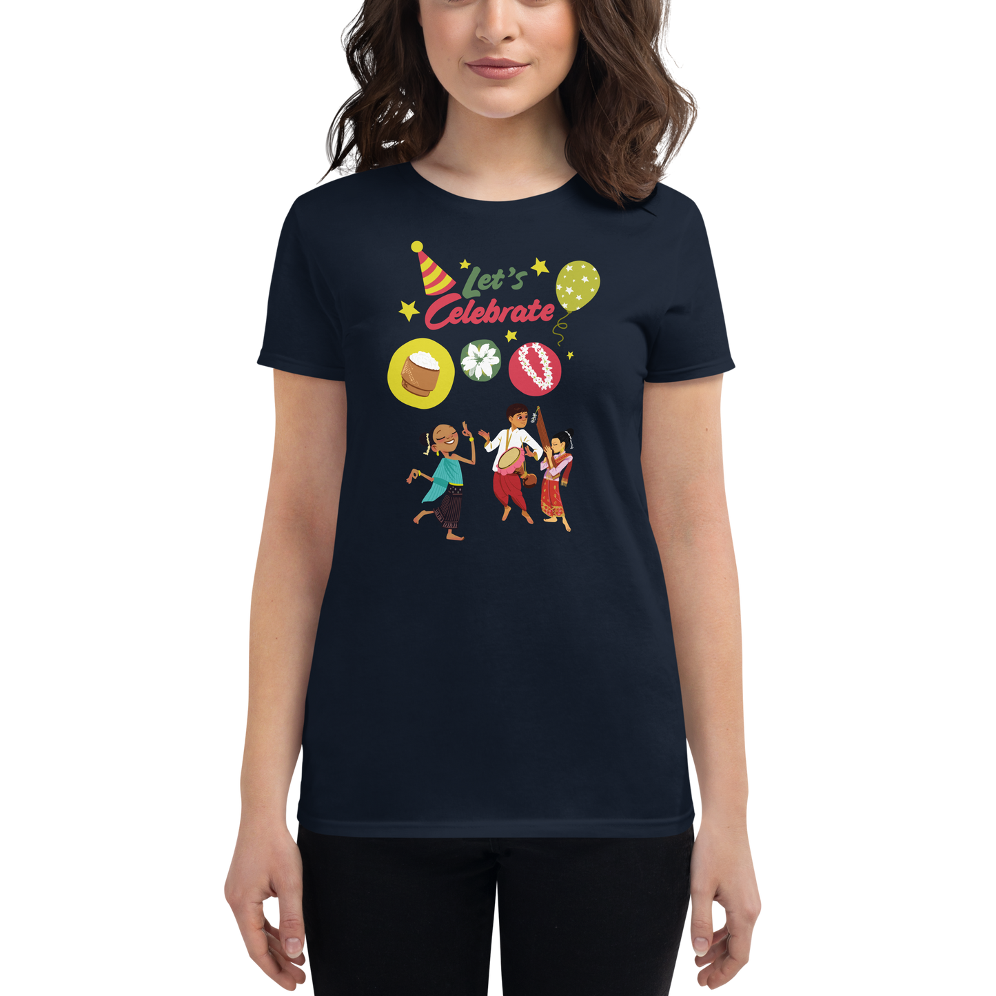 MEFG CELEBRATE - Women's short sleeve t-shirt