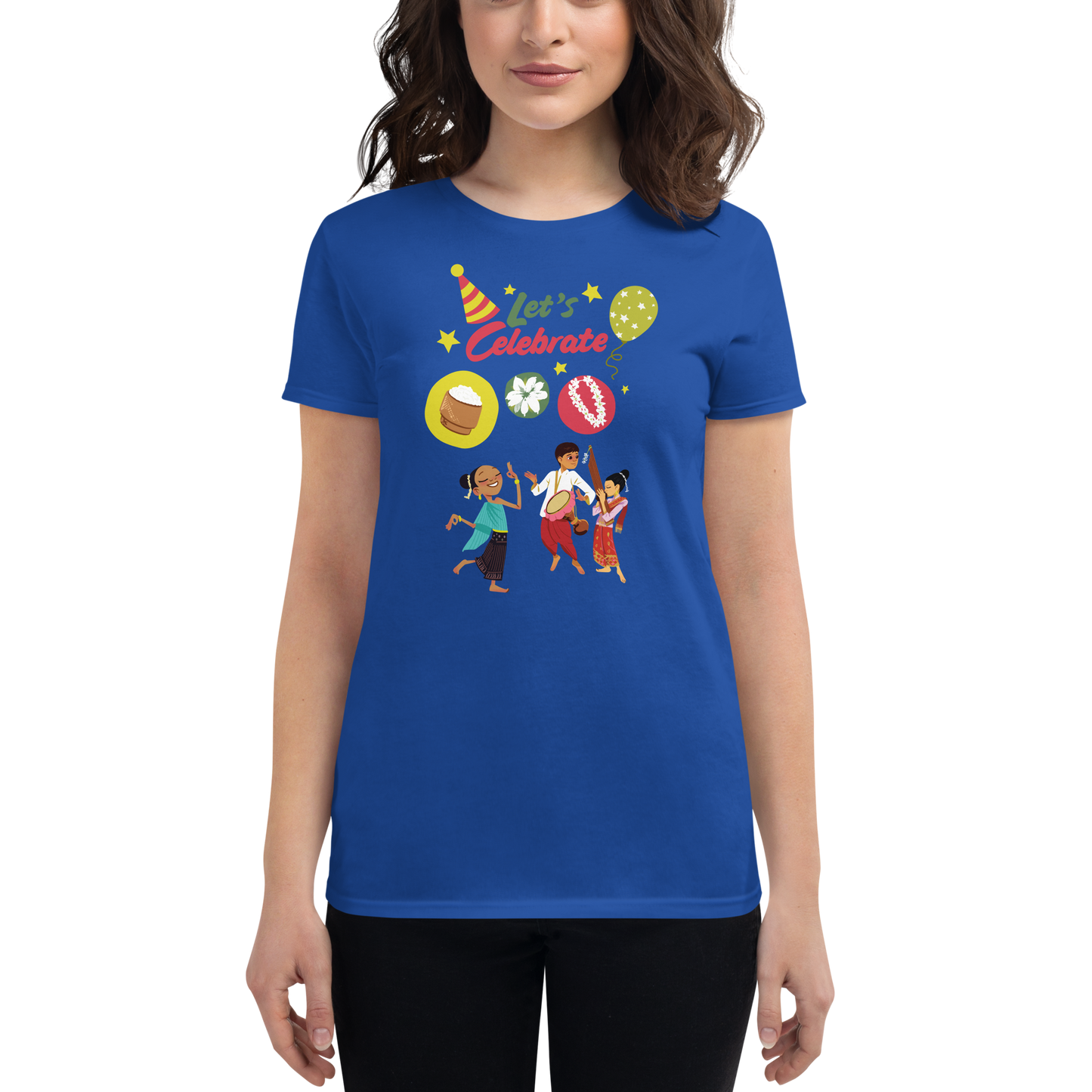 MEFG CELEBRATE - Women's short sleeve t-shirt