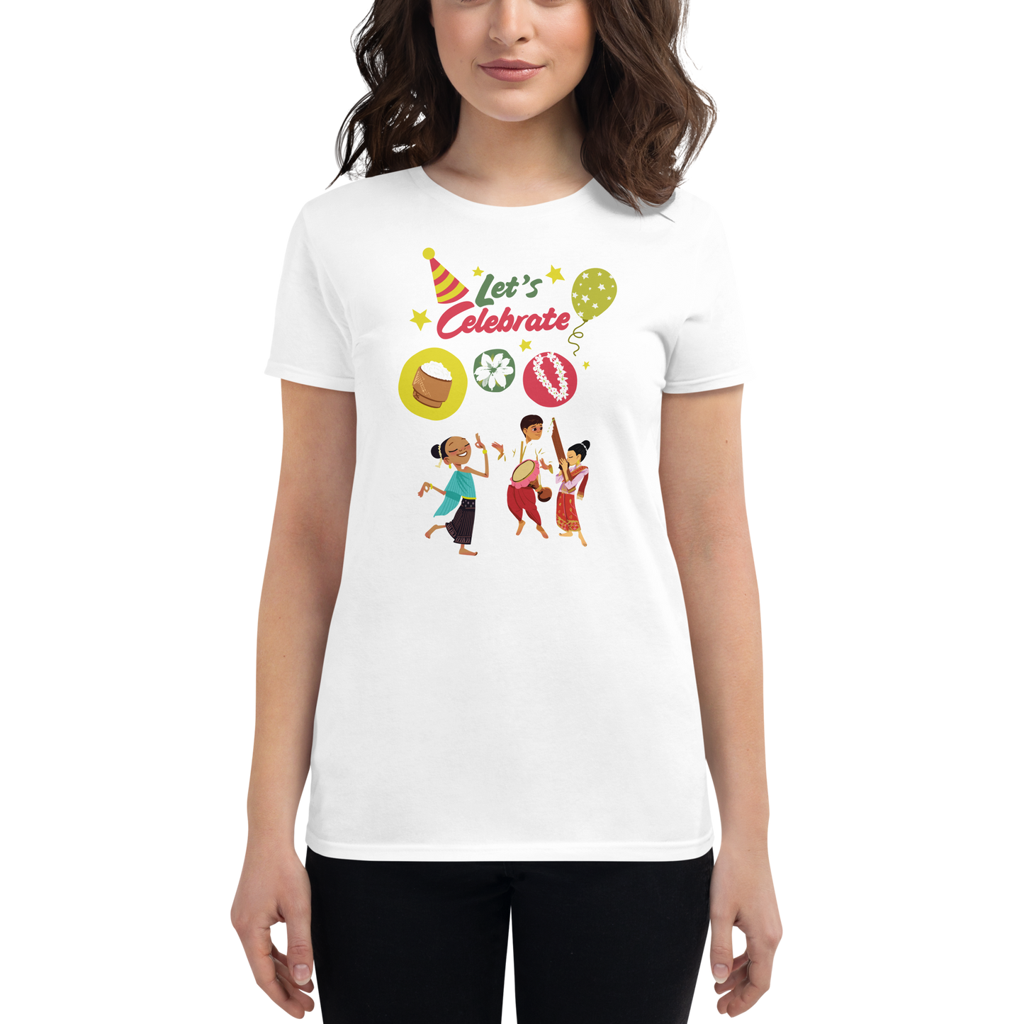 MEFG CELEBRATE - Women's short sleeve t-shirt