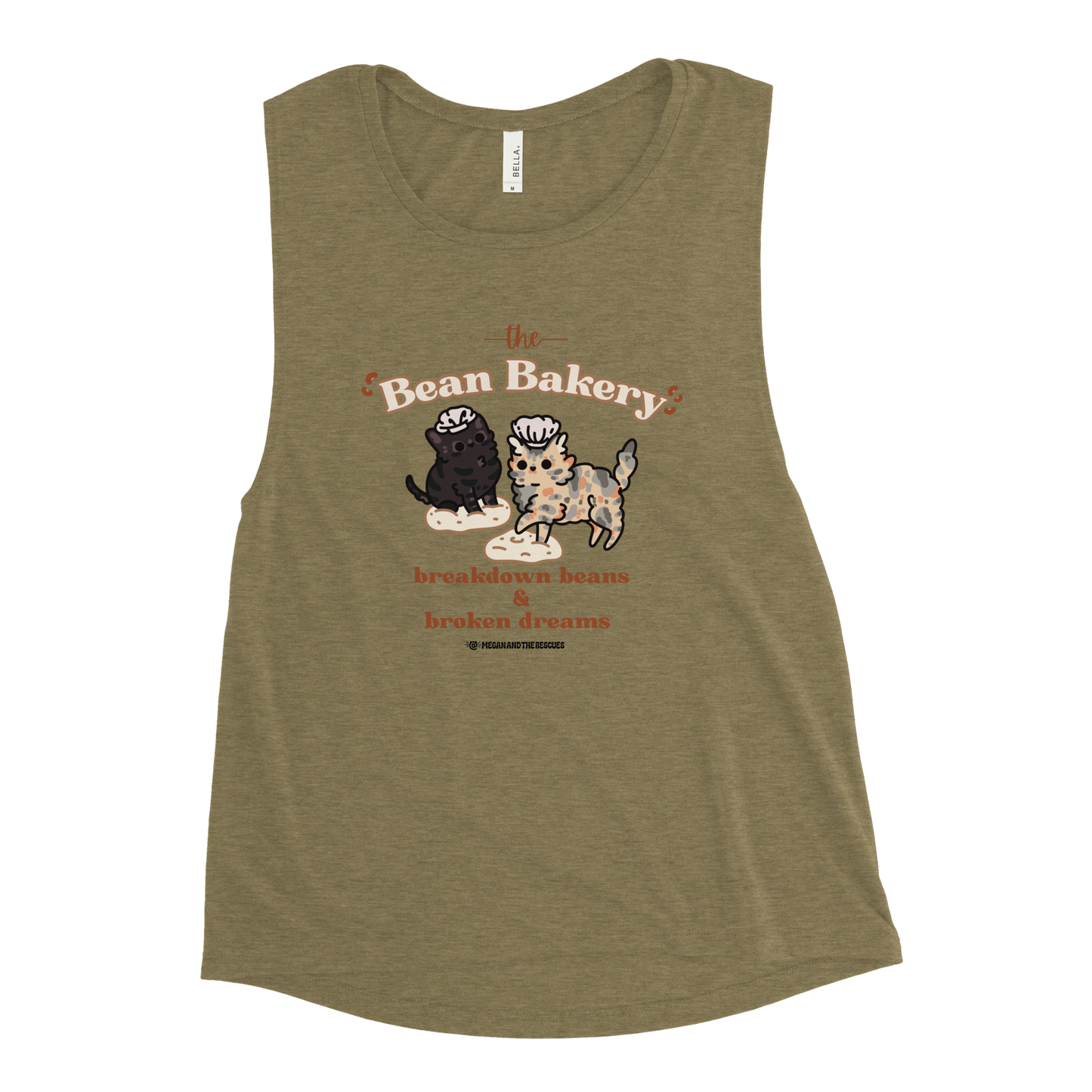 The Bean Bakery - Ladies’ Muscle Tank