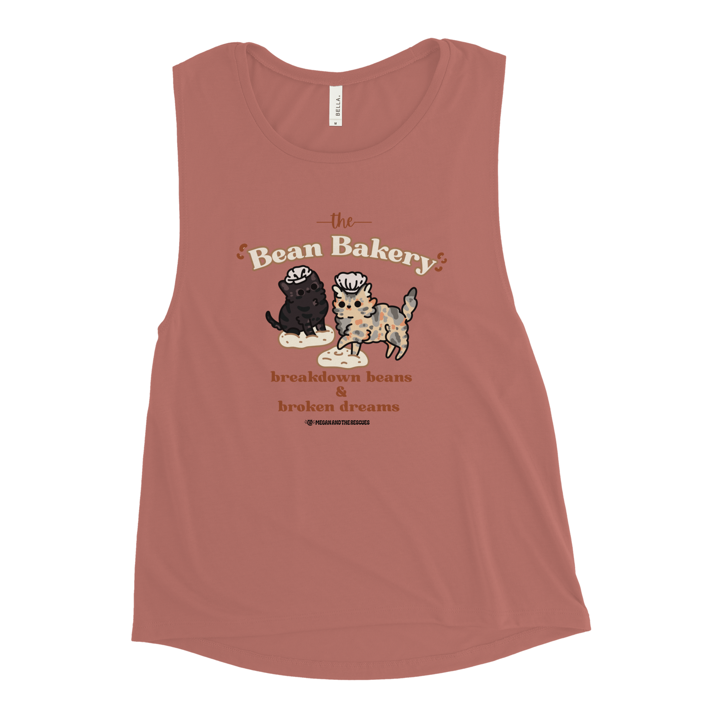 The Bean Bakery - Ladies’ Muscle Tank