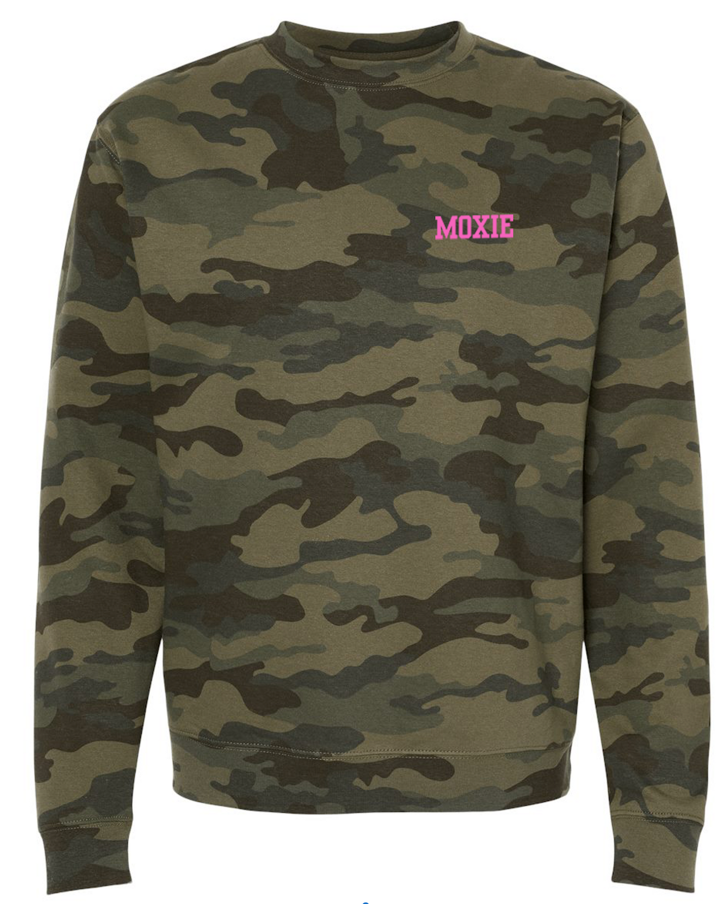 Moxie Unisex Midweight Crewneck Sweatshirt Camo