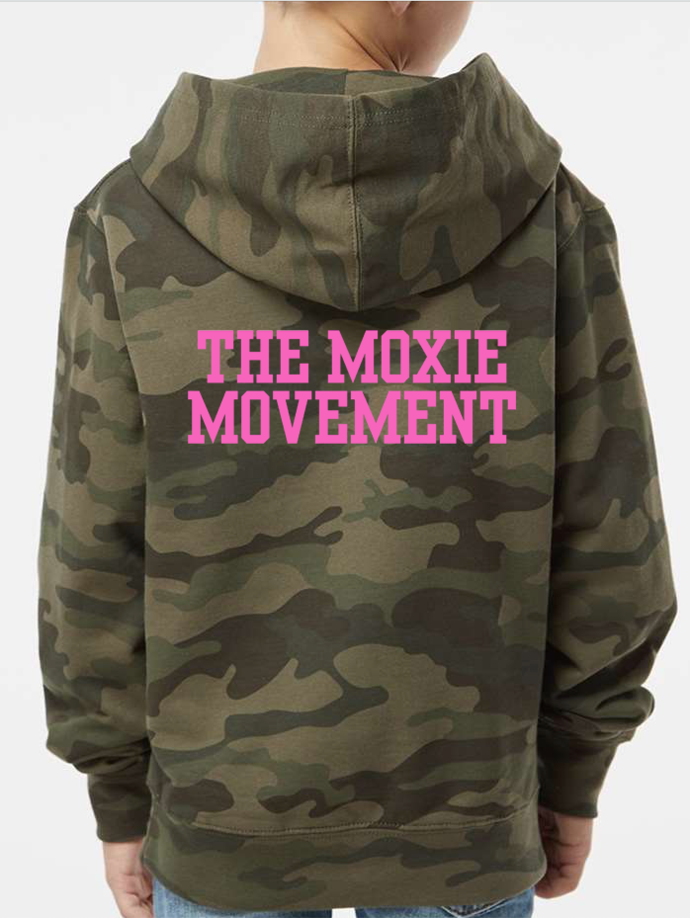 Moxie - Youth Midweight Hooded Sweatshirt - Forest Camo