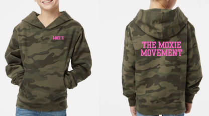 Moxie - Youth Midweight Hooded Sweatshirt - Forest Camo