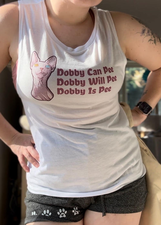Dobby Pee - Ladies’ Muscle Tank