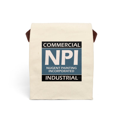 NPI STAPLE - Canvas Lunch Bag With Strap