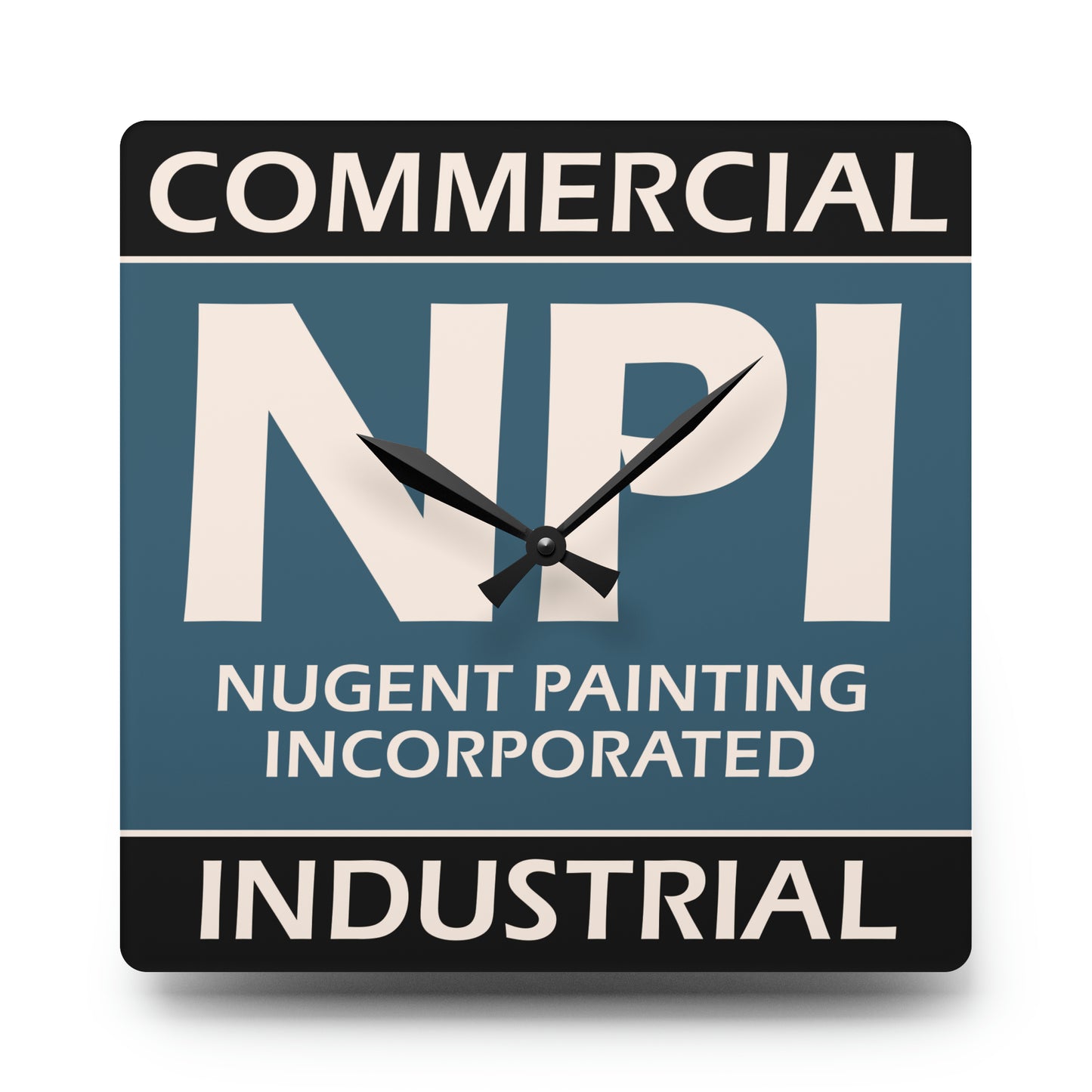 NPI STAPLE - Acrylic Wall Clock