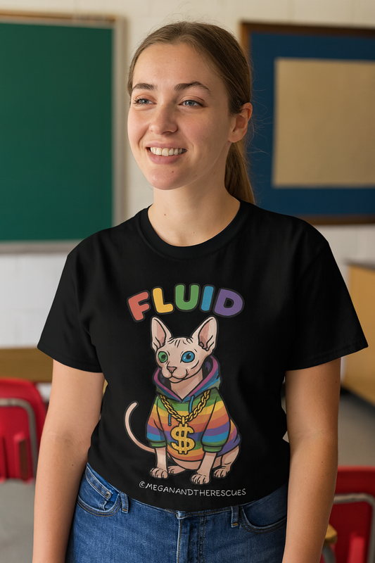 DOBBY FLUID - Unisex classic tee