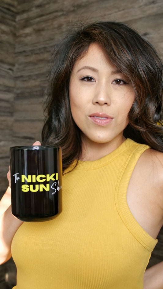 TNSS STAPLE - Black Glossy Mug