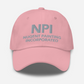 NPI TEXT - Dad hat