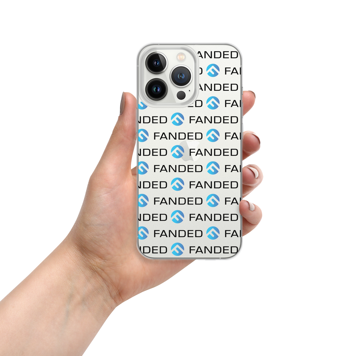 FANDED STAPLE - Clear Case for iPhone®