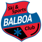 BSSC - BALBOA SKI AND SPORTS CLUB 2X2 STICKERS