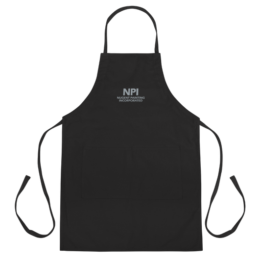 NPI TEXT - Embroidered Apron