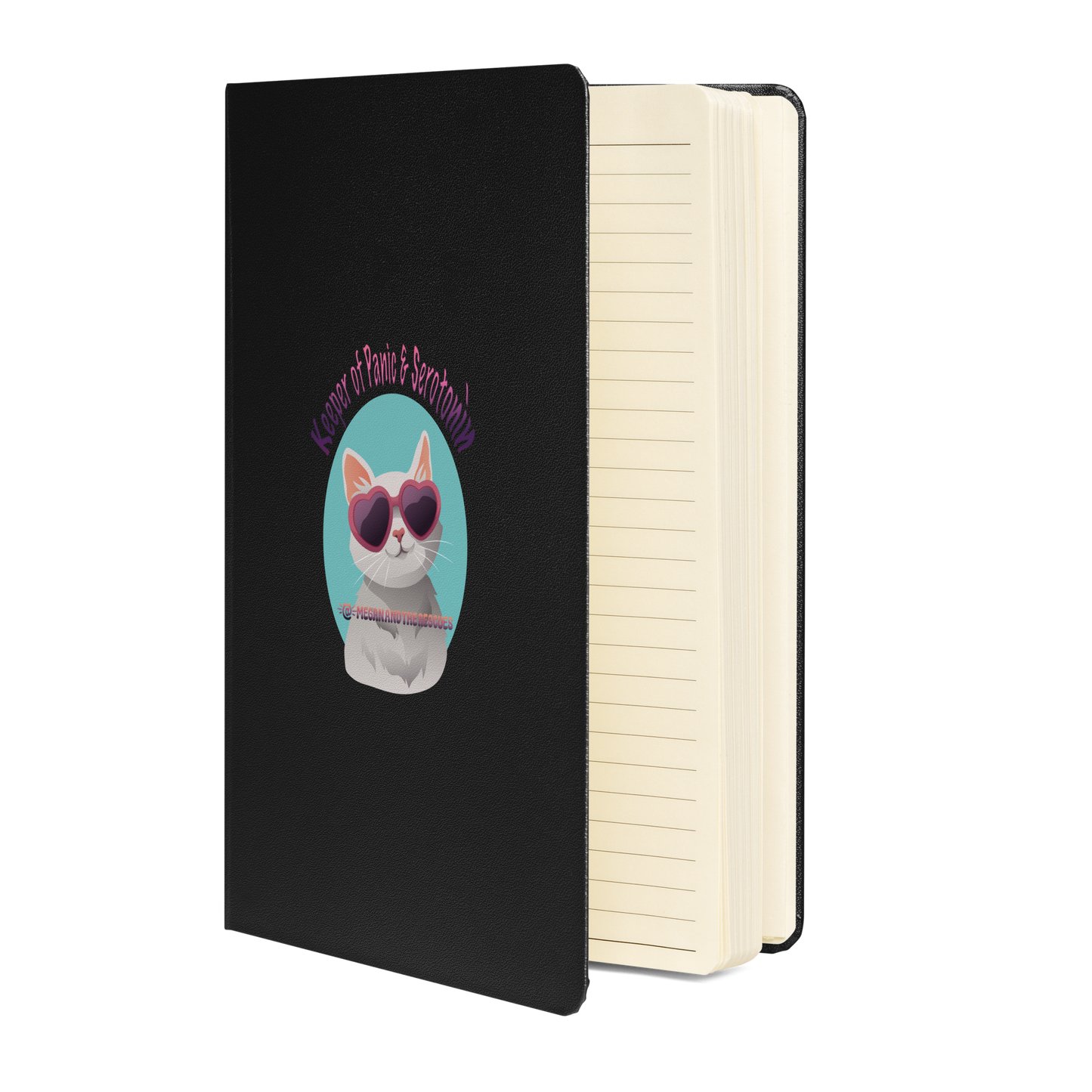 Keeper of Panic & Serotonin : Baby Bird - Hardcover bound notebook
