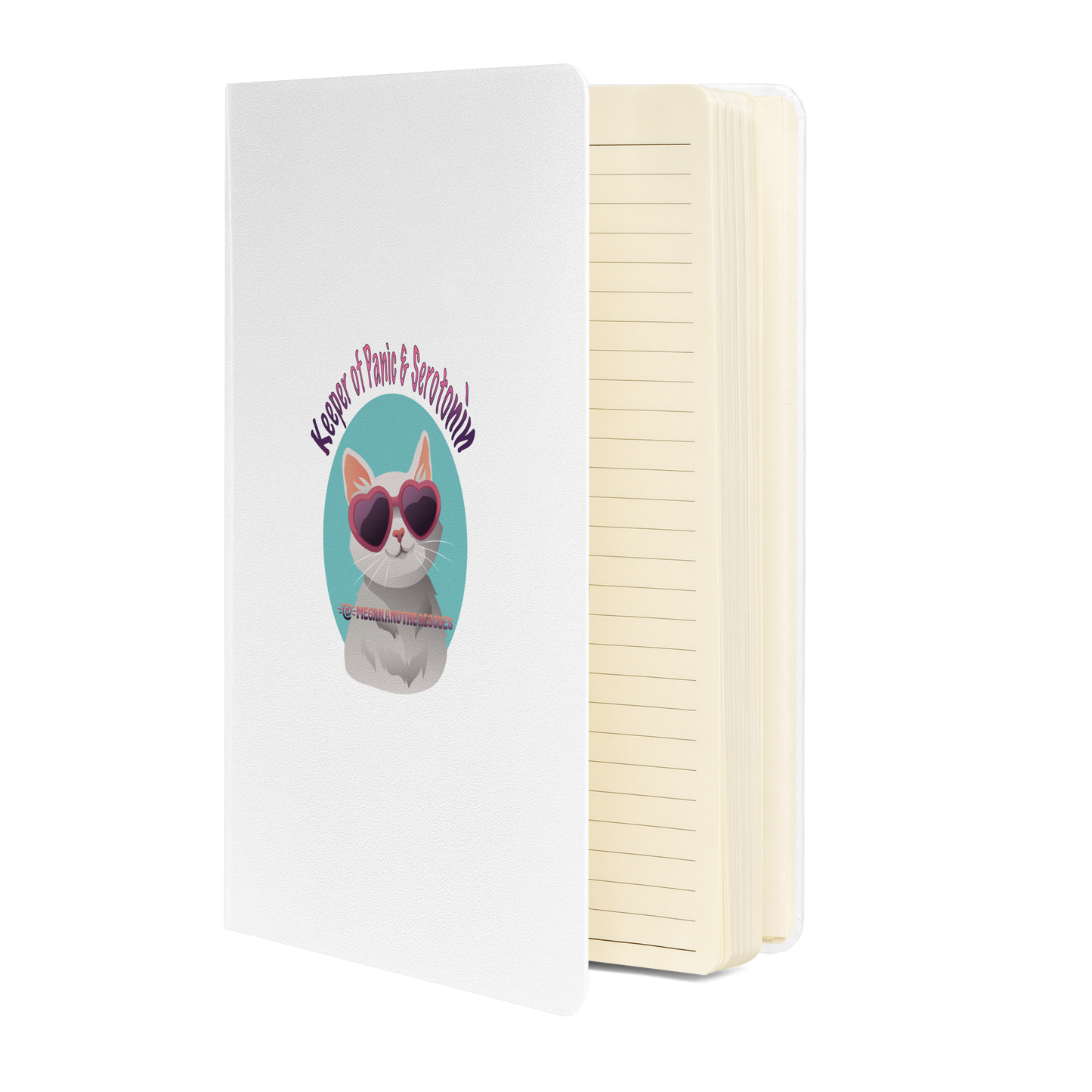 Keeper of Panic & Serotonin : Baby Bird - Hardcover bound notebook