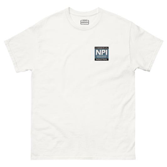 NPI STAPLE FRONT ONLY - UNISEX classic tee