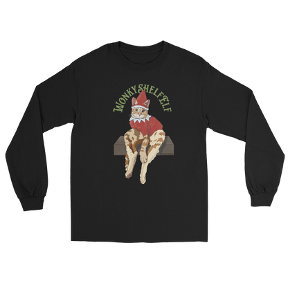 Wonky Shelf Elf - Unisex Long Sleeve Shirt