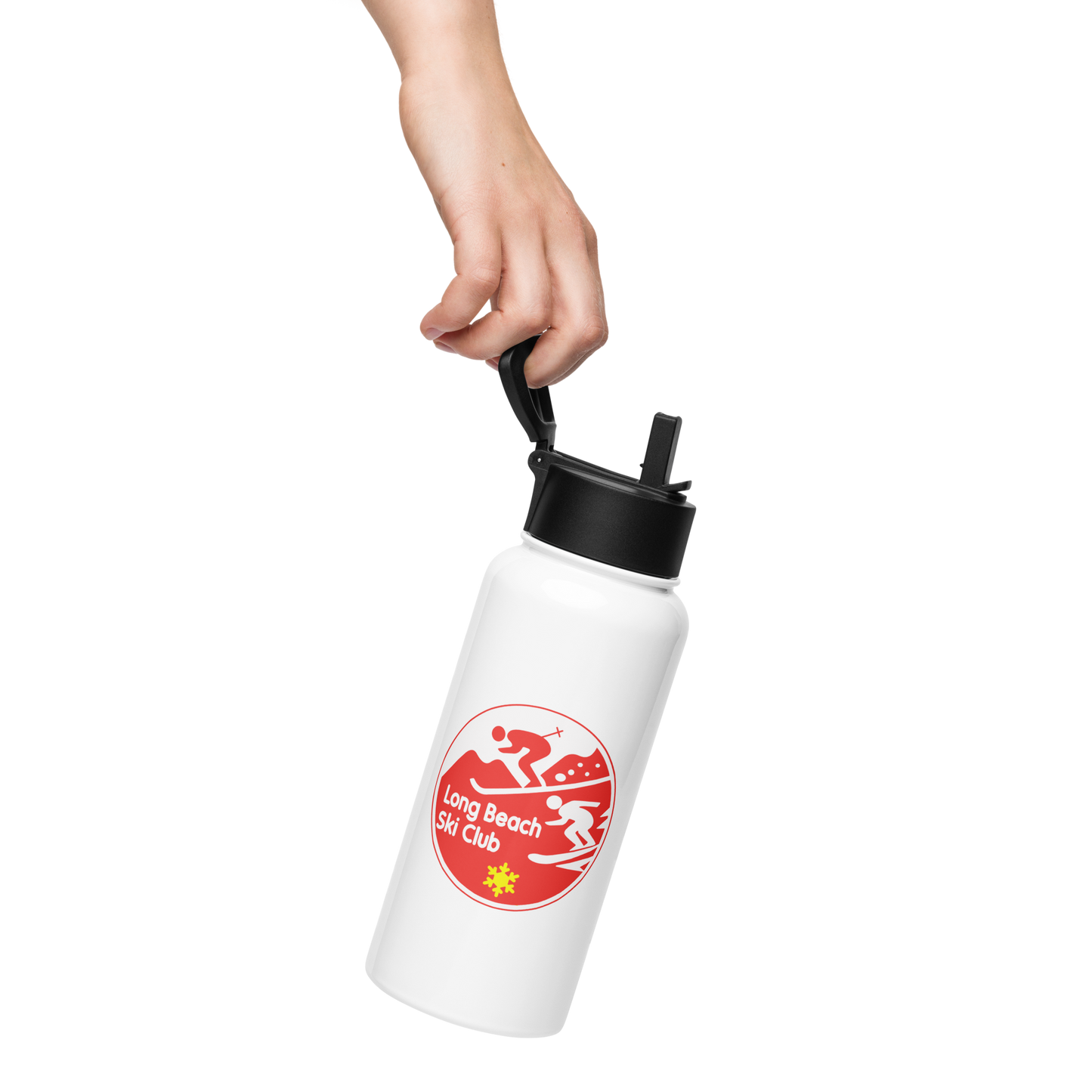 LBSC MEMBERS ONLY - Stainless steel water bottle 32 OZ with a straw lid