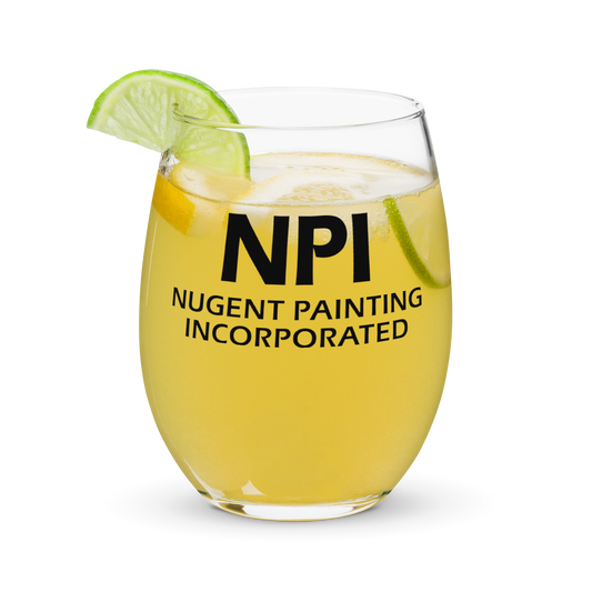 NPI TEXT - Stemless wine glass