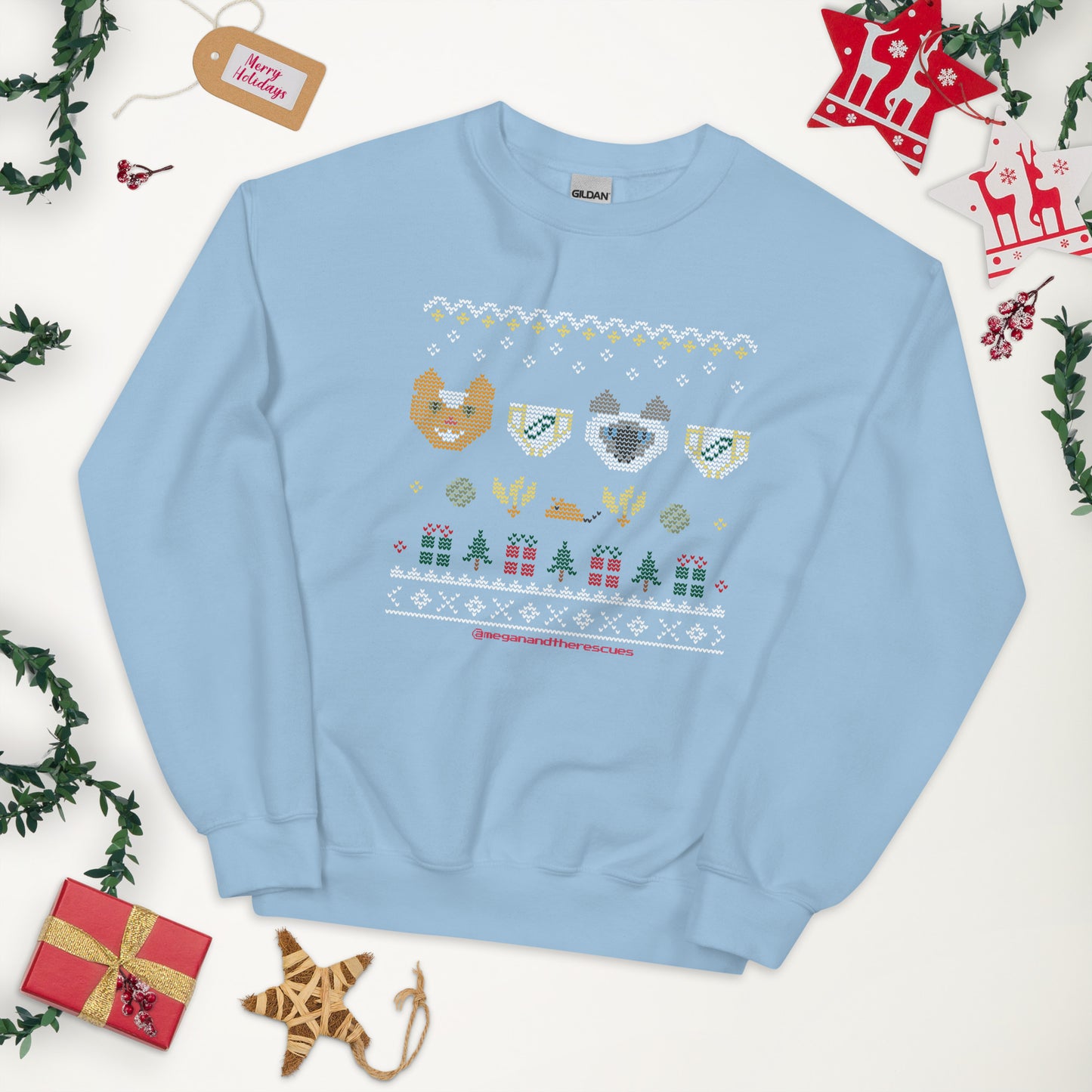 A Diaper Cat Christmas - Unisex Sweatshirt