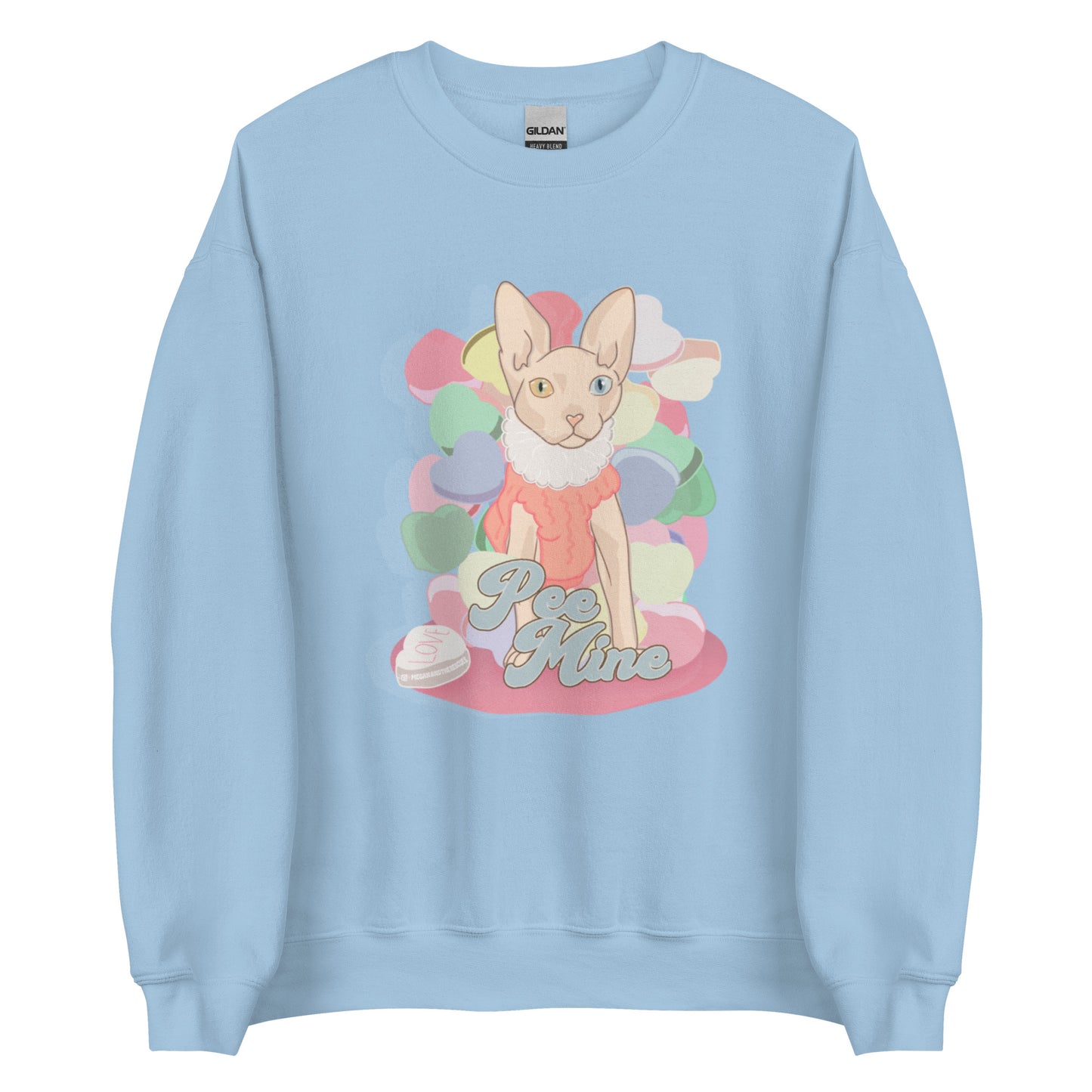 Pee Mine Dobby Valentine - Unisex Sweatshirt