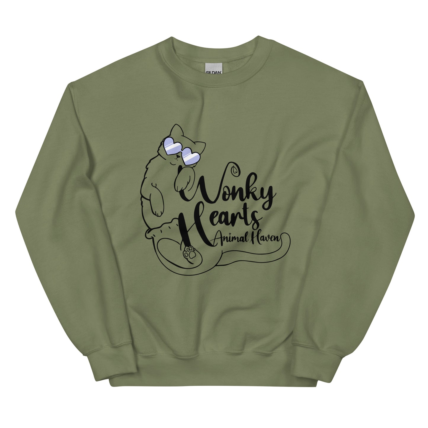 WONKY HEARTS - Unisex Sweatshirt