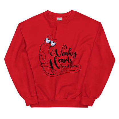 WONKY HEARTS - Unisex Sweatshirt