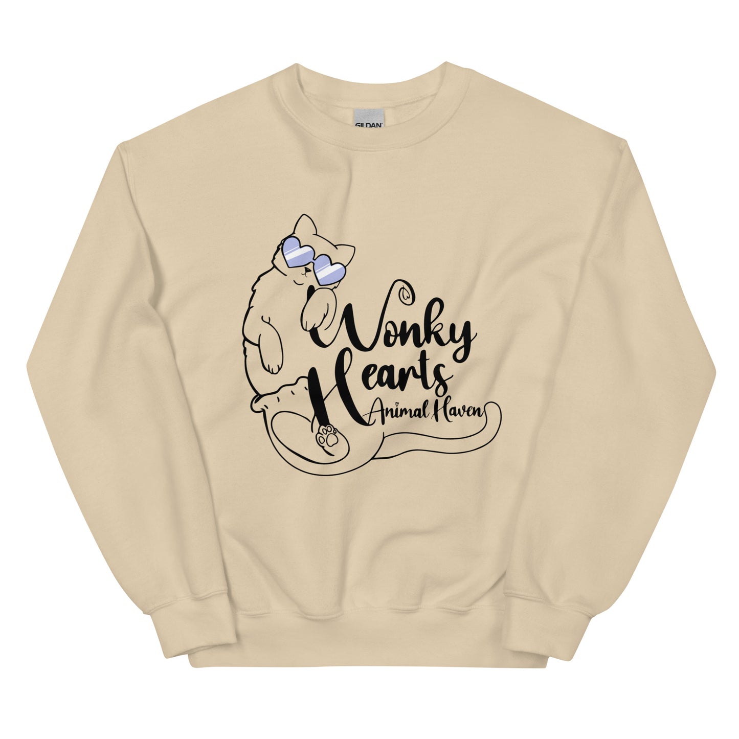 WONKY HEARTS - Unisex Sweatshirt