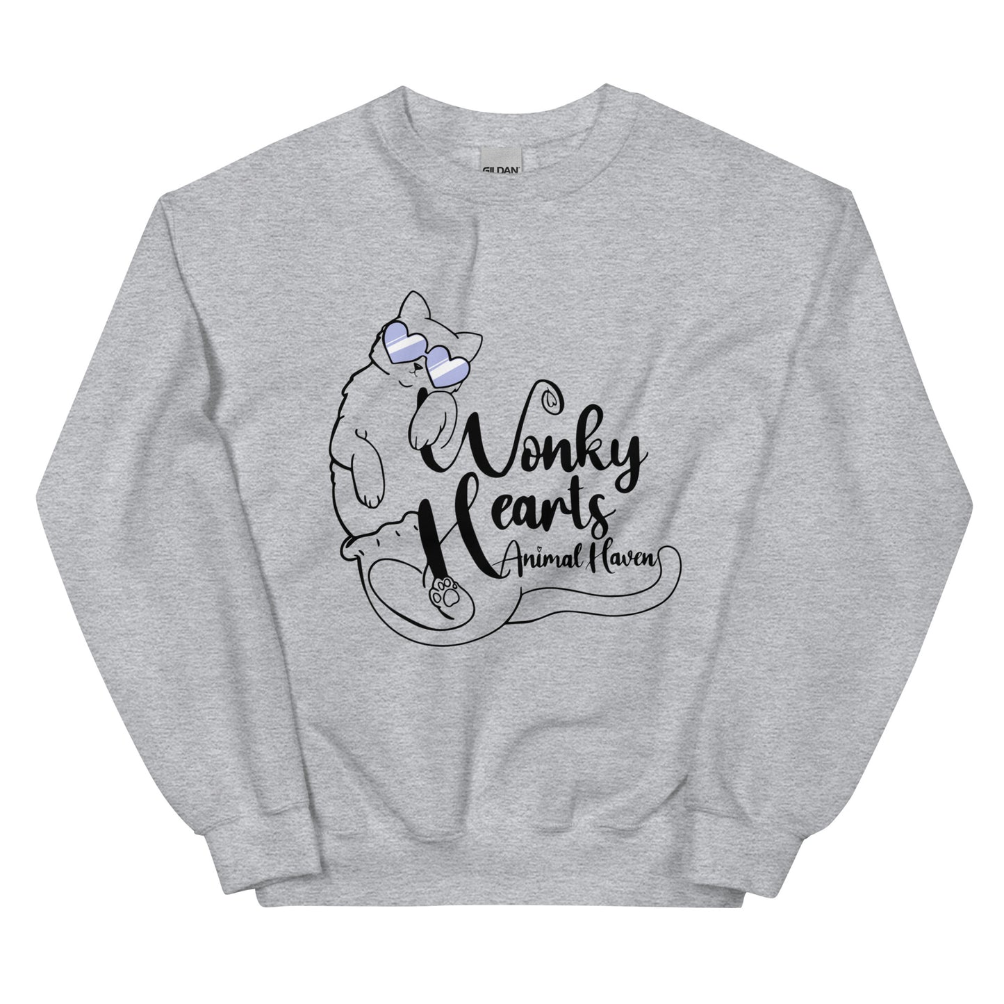 WONKY HEARTS - Unisex Sweatshirt