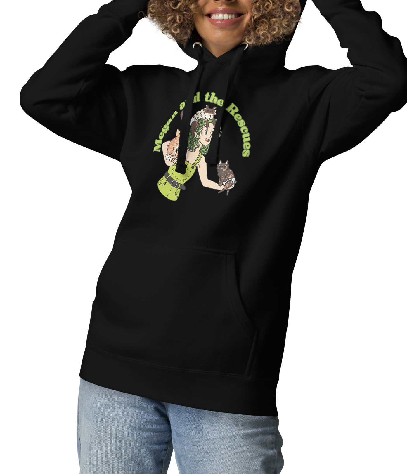 Megan and the Rescues - Unisex Hoodie