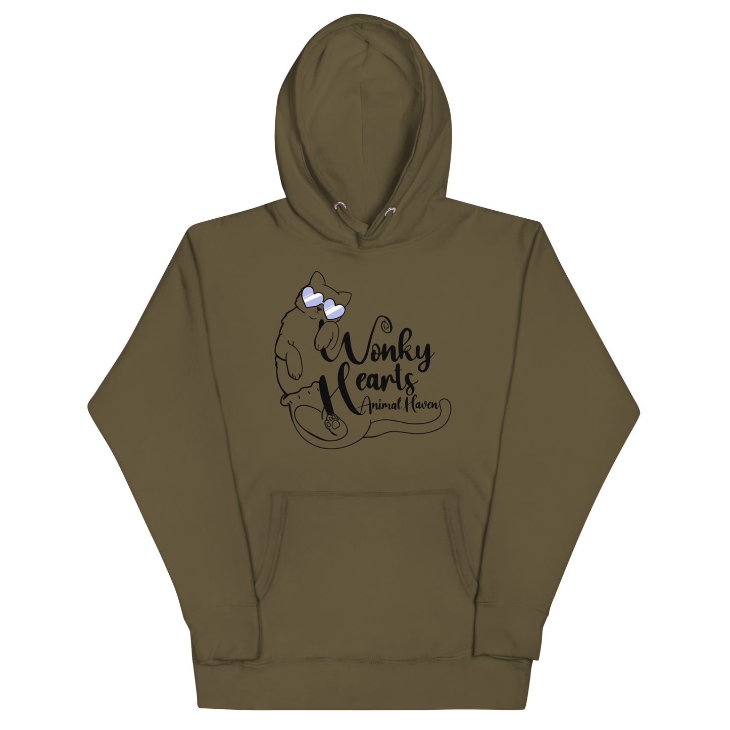 WONKY HEARTS - Unisex Hoodie