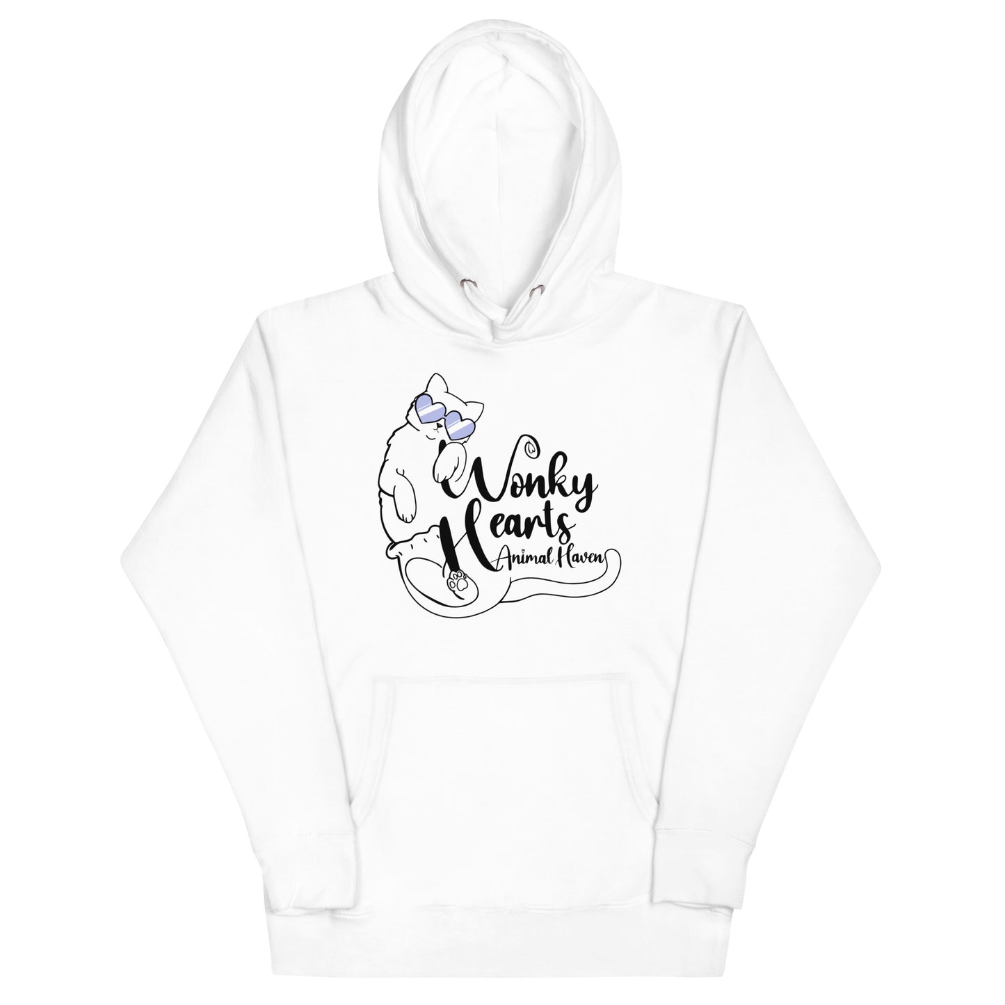 WONKY HEARTS - Unisex Hoodie