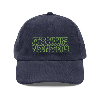 Wonky Wednesday - Vintage corduroy cap