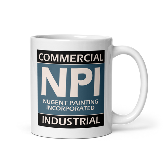 NPI STAPLE - White glossy mug