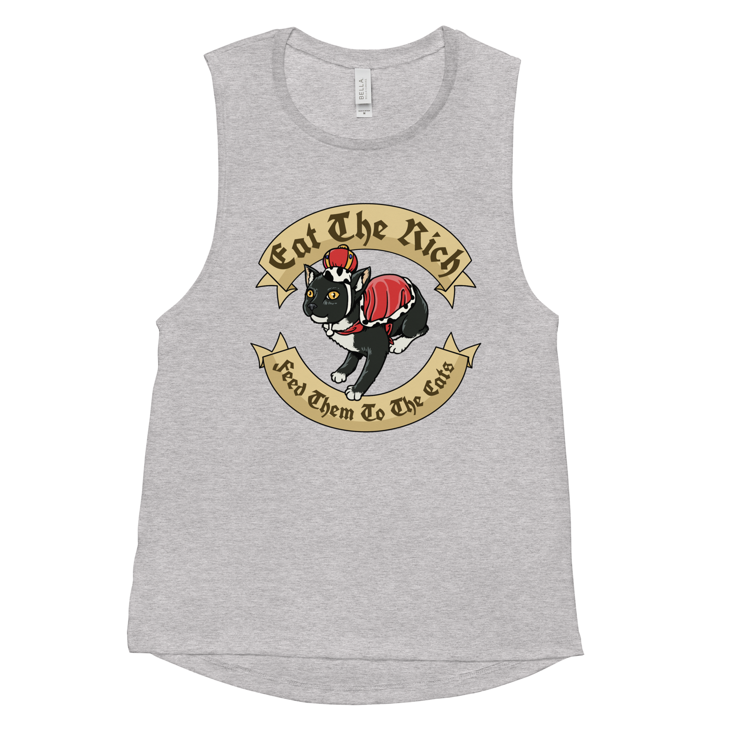 Eat the Rich - Ladies’ Muscle Tank