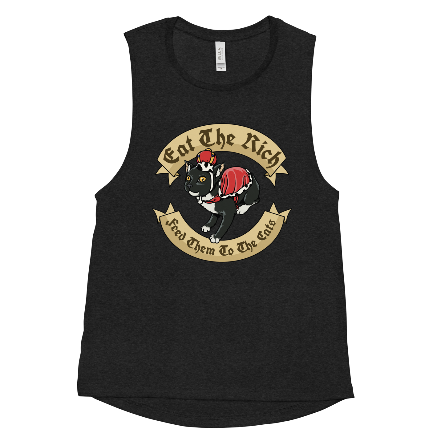 Eat the Rich - Ladies’ Muscle Tank