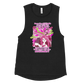 Weird Hair Attitude Pink - Ladies’ Muscle Tank
