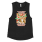 Weird Hair Attitude Ginger - Ladies’ Muscle Tank