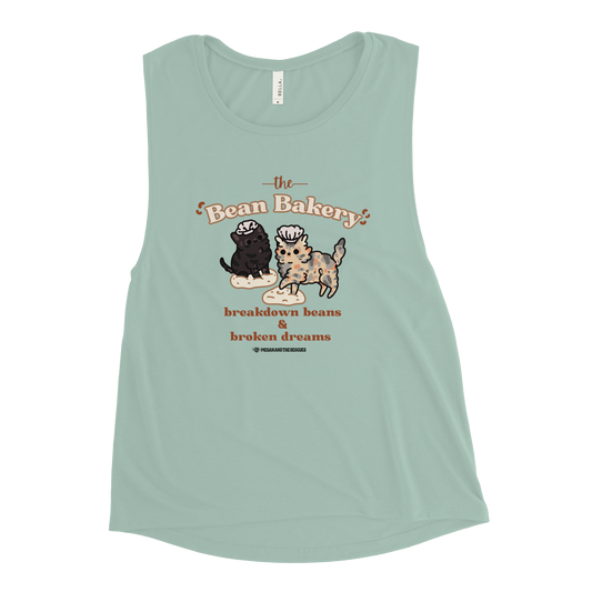 The Bean Bakery - Ladies’ Muscle Tank