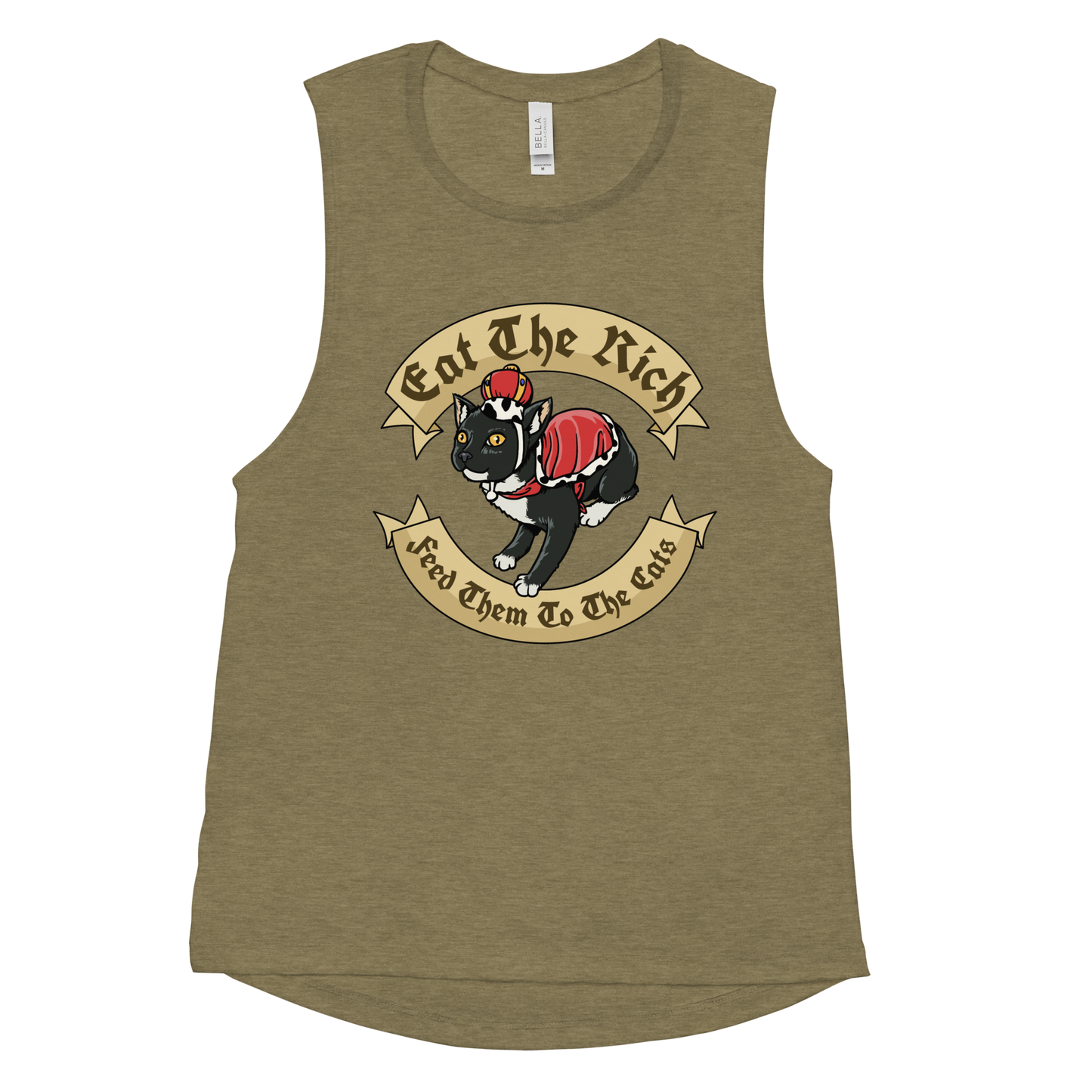 Eat the Rich - Ladies’ Muscle Tank