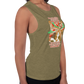 Weird Hair Attitude Ginger - Ladies’ Muscle Tank