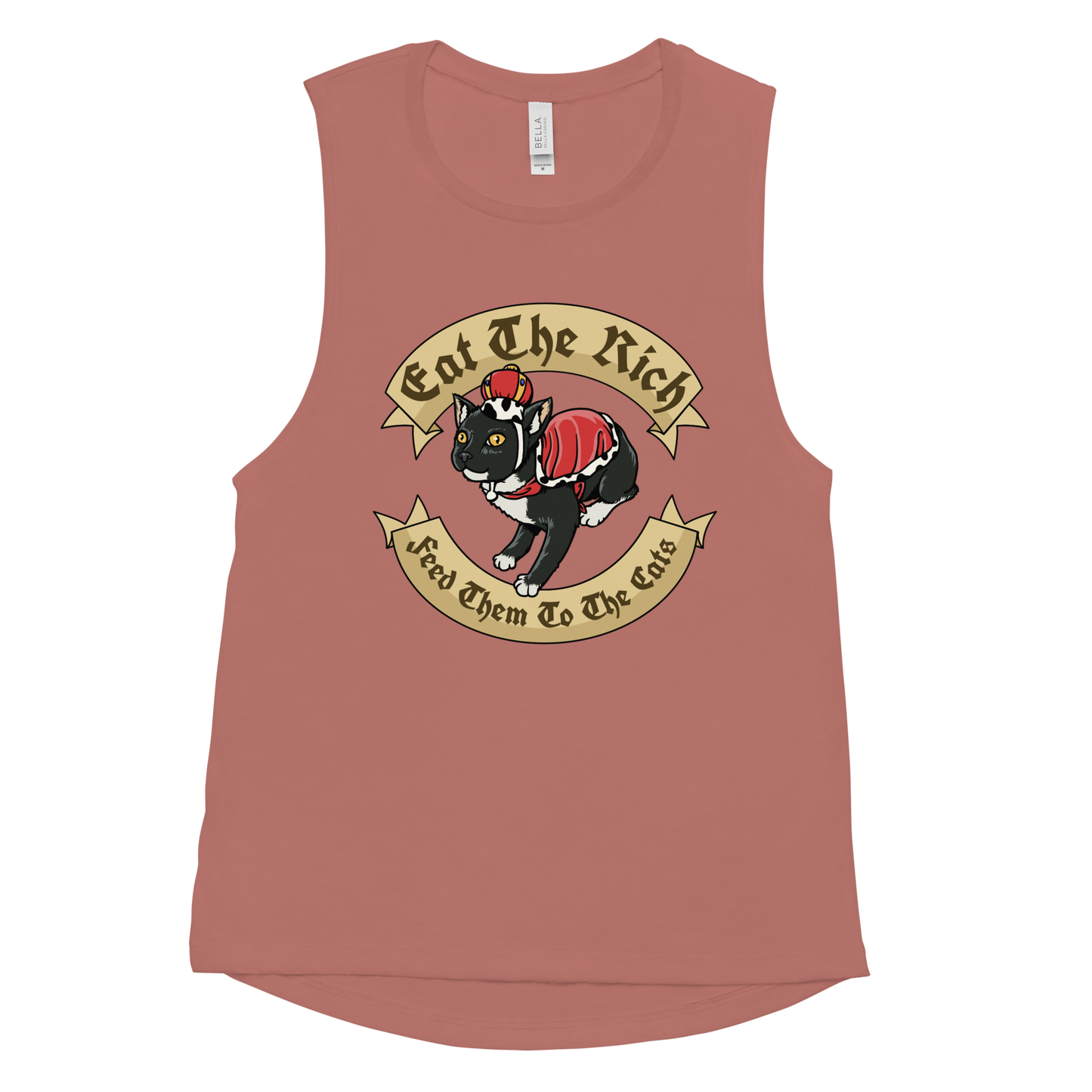 Eat the Rich - Ladies’ Muscle Tank