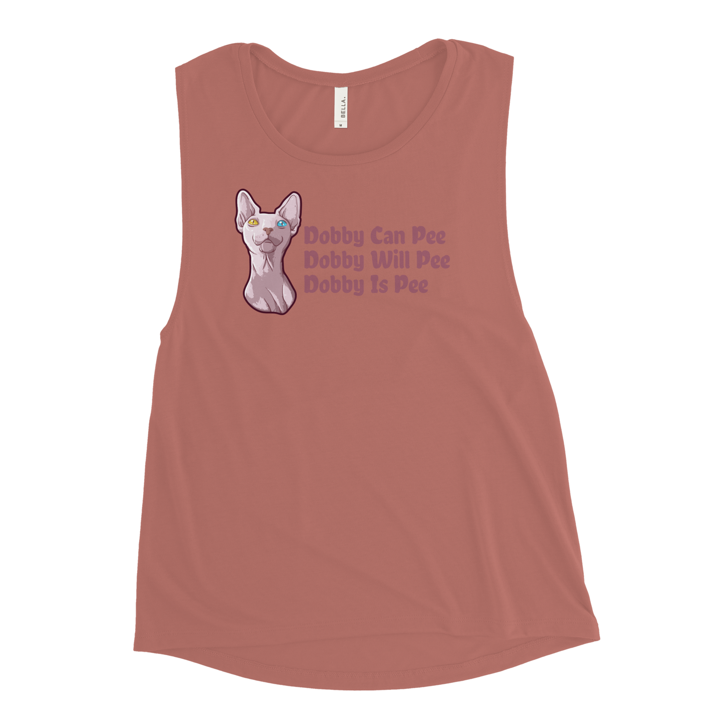 Dobby Pee - Ladies’ Muscle Tank