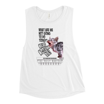 The Daily Mantras (Version 2) - Ladies’ Muscle Tank