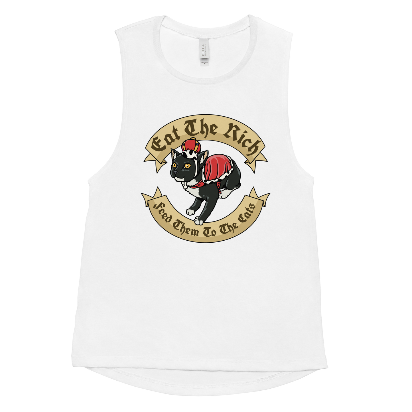 Eat the Rich - Ladies’ Muscle Tank