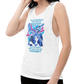 Weird Hair Attitude Blue - Ladies’ Muscle Tank