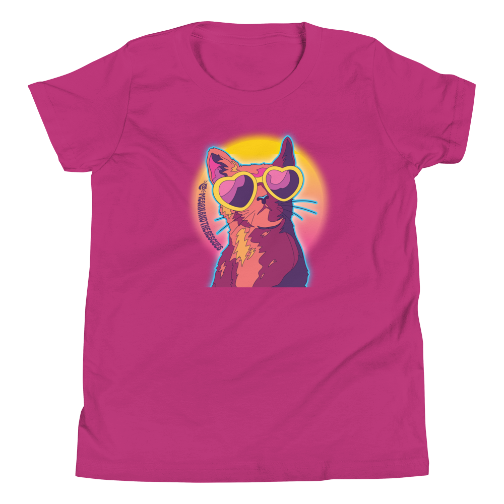 Baby Bird Disco Shades - YOUTH Short Sleeve T-Shirt