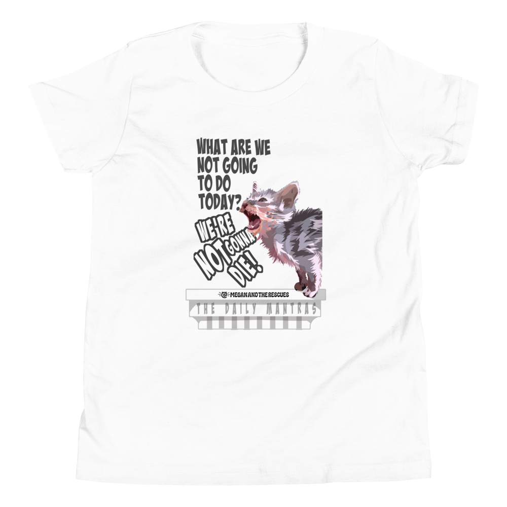 The Daily Mantras (Version 2) - YOUTH Short Sleeve T-Shirt
